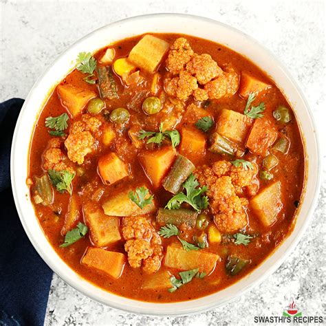 Vegetable Curry Recipe Simple at Tasha Hyman blog