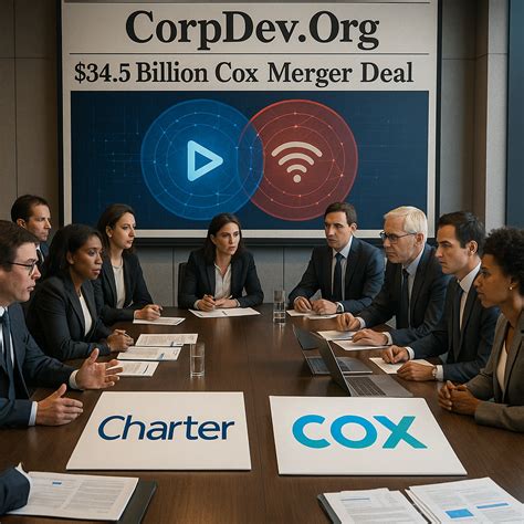 Charter Seals $34.5 Billion Cox Merger Deal, Creating Powerhouse To ...