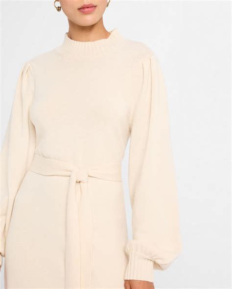 PAIGE Julita Belted Sweater Dress | Neiman Marcus