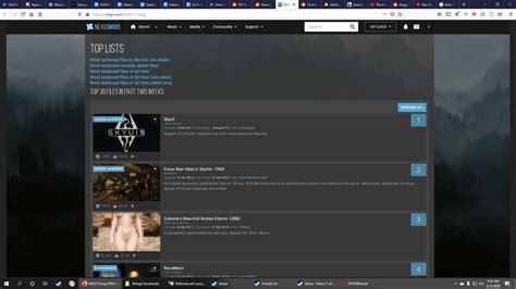 Nexus Mods Top Downloads 的图像结果
