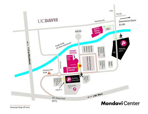Directions & Parking | Mondavi Center for the Performing Arts