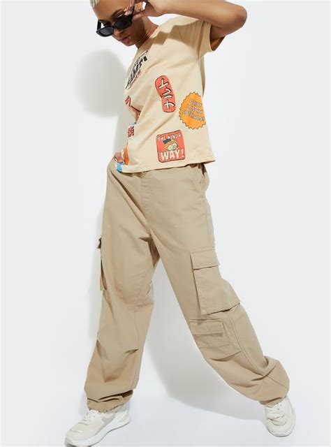 Buy URB_N Women Solid Cargo Trousers Online at just Rs. 1299.0 ...