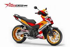 Honda Gtr 150 Repsol by Modifikasi Dan Graphic Kit Honda All New Honda Supra Honda Gtr 150 Repsol