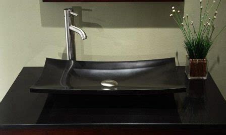 Granite Black-Stone Basin-Ecm - Absolute Black – Eceramall
