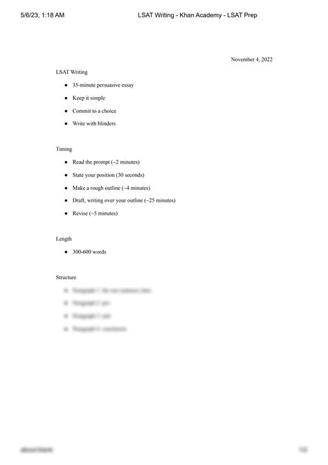 Image result for LSAT Writing Flex Example