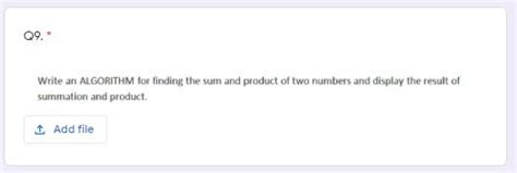 Image result for How to Write Algorithm of Sum