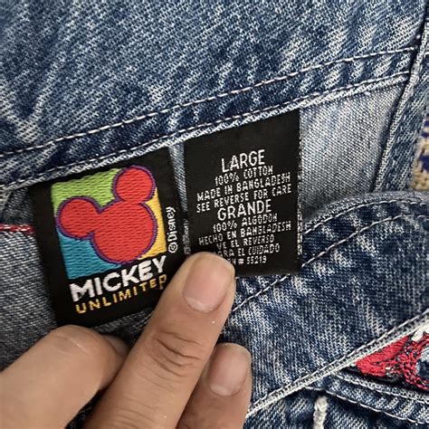 🏰 🌟 vintage Mickey Mouse overalls 🌟🏰 -90s -size... - Depop