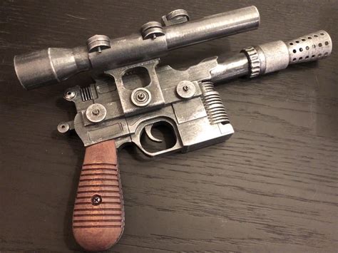 3D Printable Han Solo Blaster (DL-44) by Puma Eighteentwentyfour
