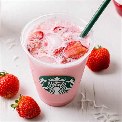 Starbucks Pink Drink Recipe with White Cran-Strawberry Juice