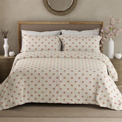 Buy BOUTIQUE LIVING Indo Musk Kasturi Cotton 200TC Ethnic Print 3Pcs ...