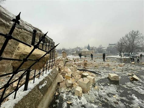 Earthquake damages Turkey's historic Gaziantep Castle : NPR