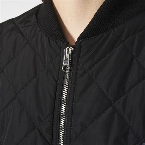 Adidas Originals Bomber Long Quilted Jacket W