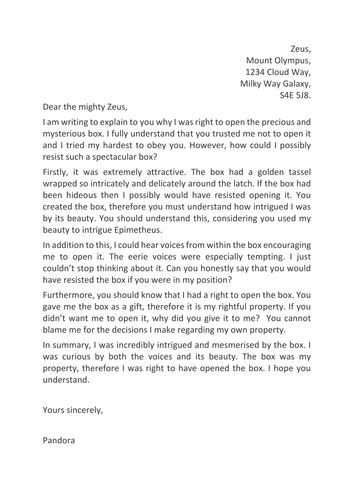 Persuasive Letter Example 的图像结果