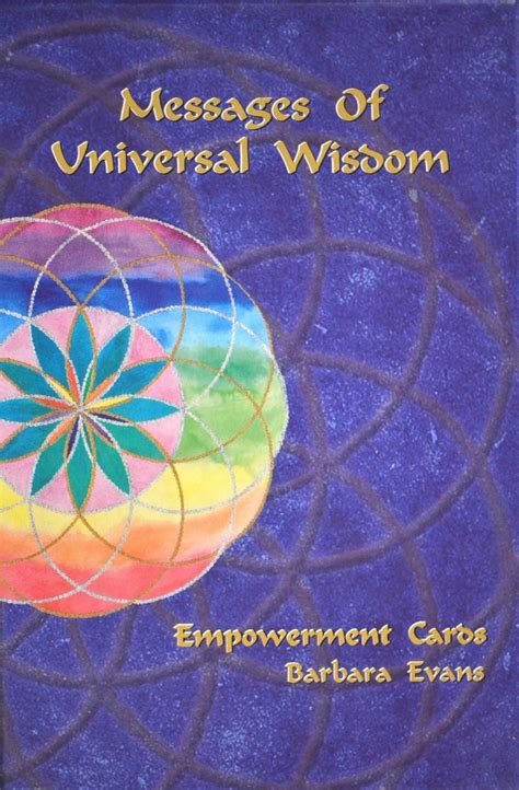 Buy Messages of Universal Wisdom: Empowerment Cards Book Online at Low ...