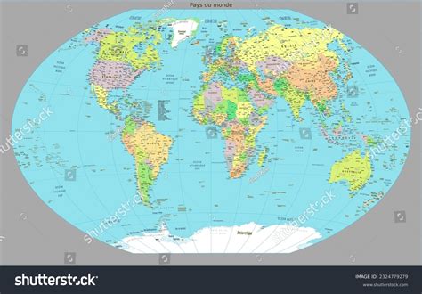 French Language World Map 的图像结果