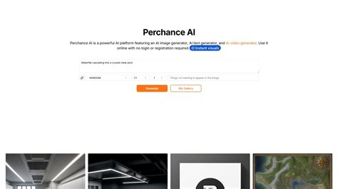 Perchance AI - Main features: AI image genera... - ToolAI.io