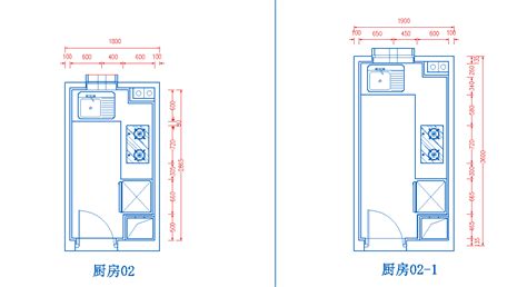 2019厨房平面图-房天下装修效果图