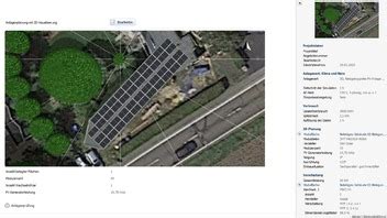 Anlagenplanung Flachdachbungalow / Bitumen / randnahes Montagesystem ...