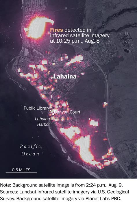 Map Of Lahaina And Kaanapali