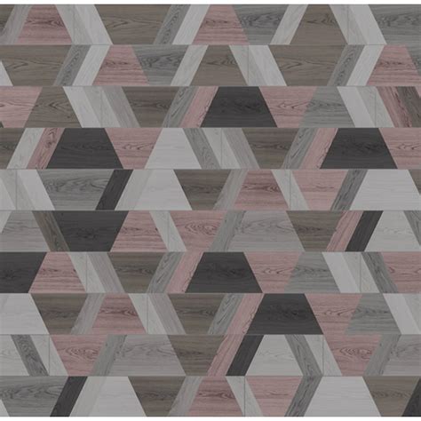 Camde 64125 Wriggle Blush Anthracite Grey Modern Tile Effect 8mm Thick ...