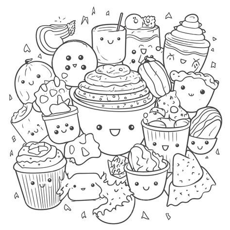 Cute Kawaii Coloring Pages Printable [2025]