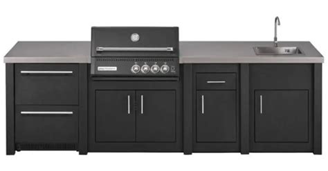 Grandpro Letna kuhinja ALUMINIJ 310 Grafit + Crossray 4 [SGCX3SFDD1]