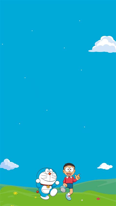 Doremon With Nobita Self Adhesive Sticker For Refrigerator – Myindianthings