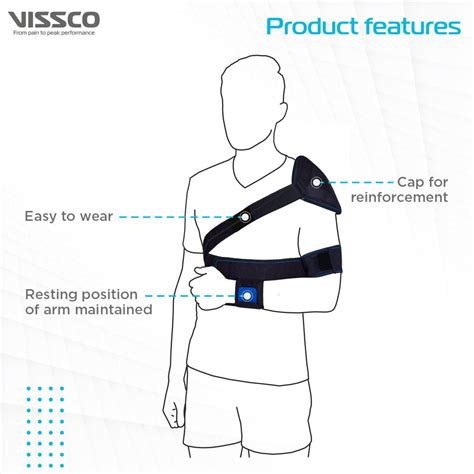 Elastic Shoulder Immobilizer with Cap – Vissco Next