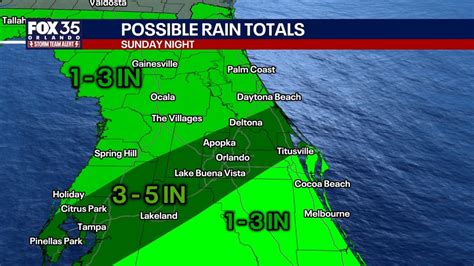 Orlando Weather: Strong thunderstorms, slight tornado threat overnight ...