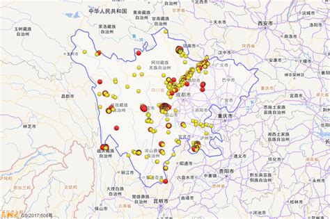 近5年四川共发生3级以上地震554次 2017年为95次|地震|四川|四川地震_新浪新闻