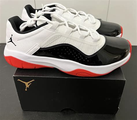 Jordan 11 Low Black White In Box
