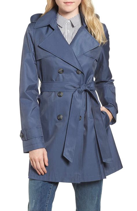 Halogen® Detachable Hood Trench Coat | Nordstrom | Coat, Trench coat ...