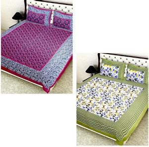 renuka creations Cotton Double Bed Cover - Buy renuka creations Cotton ...