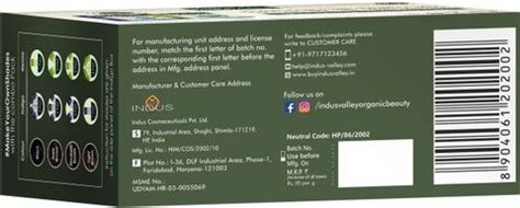 Indus Valley Bio Organic Indigo Powder and Henna Combo Pack For Black ...