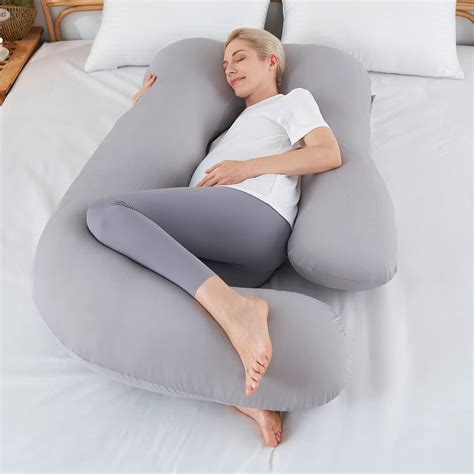 SASTTIE Cooling Pregnancy Pillows for Sleeping, Maternity Pillow for ...