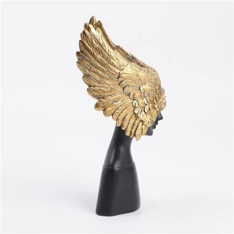 Buy Rivoli Polyresin Feathered Lady Figurine from Home Centre at just ...
