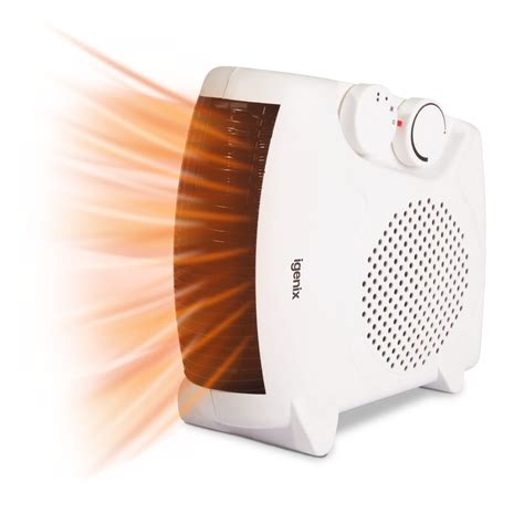 Igenix Portable 2kw Electric Low Energy Fan Heater Features 2 ...