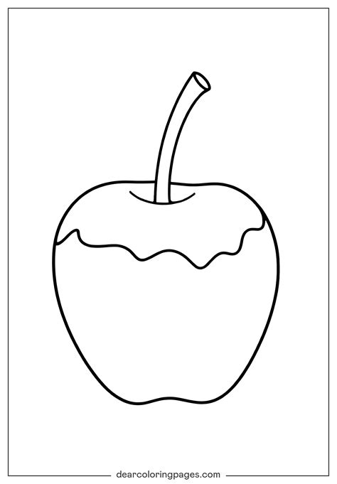 Printable Apple Coloring Pages [2025]