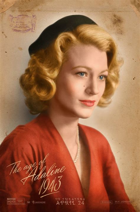 Age of Adaline Posters Show Immortal Blake Lively Through 8 Decades - age of adaline