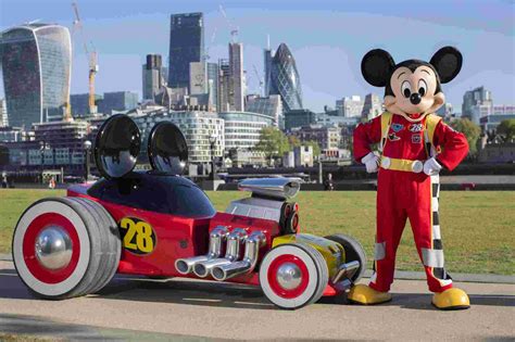 Mickey Mouse And Car