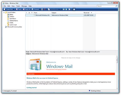 Windows Mail Desktop 的图像结果