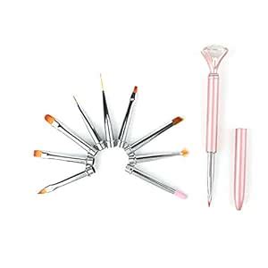 Kapmore Nail Art Pen Multifunctional Nail Brushes Nail Drawing Pens ...
