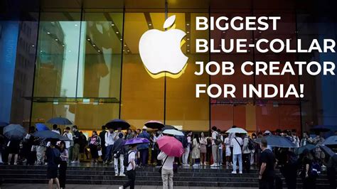 Apple ecosystem becomes biggest blue-collar job creator in India! 1.5 ...