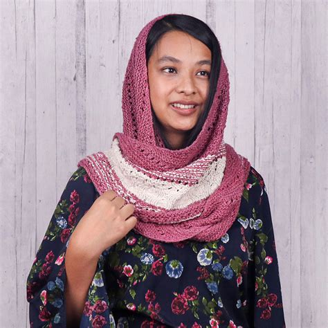 Download Best Knitting Pattern - Dusty Rose Triangle Shawl – Muezart India