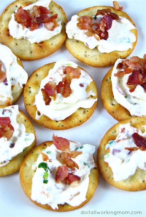 Easy Cream Cheese and Bacon Appetizers - Do It All Working Mom | Recipe ...