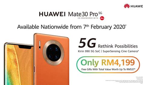 体验 “快”人一步：Huawei Mate30 Pro 5G 电讯商套餐！全马首款5G认证手机正式开卖！ - Mdroid