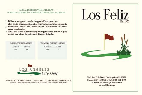 Los Feliz 3-Par Golf Course - L.A. City Golf Courses