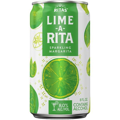 Ritas Lime-A-Rita Malt Beverage, 8% ABV 8 fl oz | Shipt