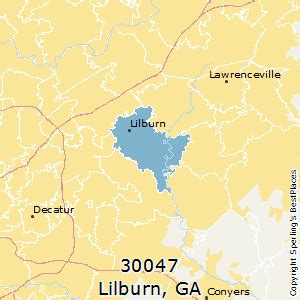 Lilburn (zip 30047), GA