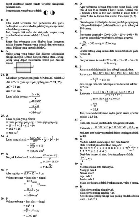 Latihan Soal Ujian Sekolah Kelas 6